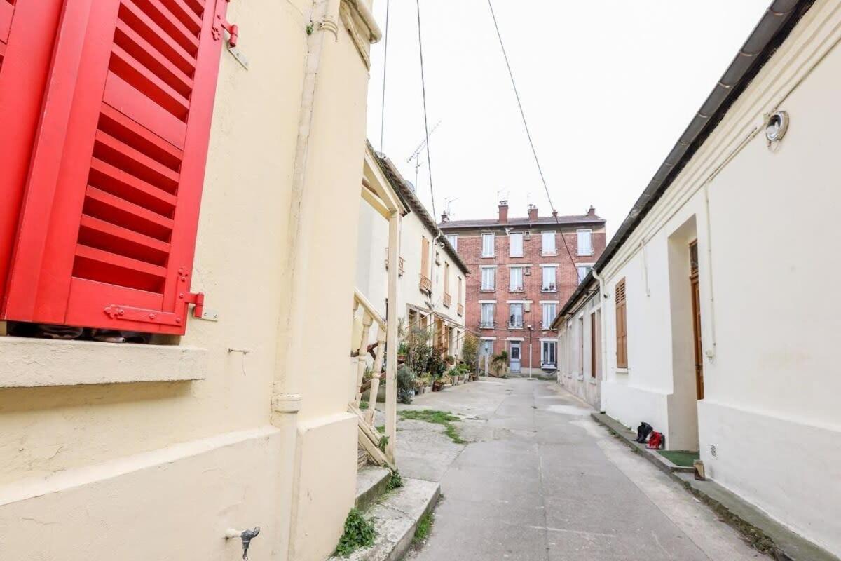 Appart' Hotel Pink Cosy 5Min Rer Proche Paris أوبارفيلييه المظهر الخارجي الصورة